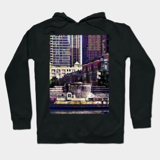 Chicago IL - Centennial Fountain Hoodie